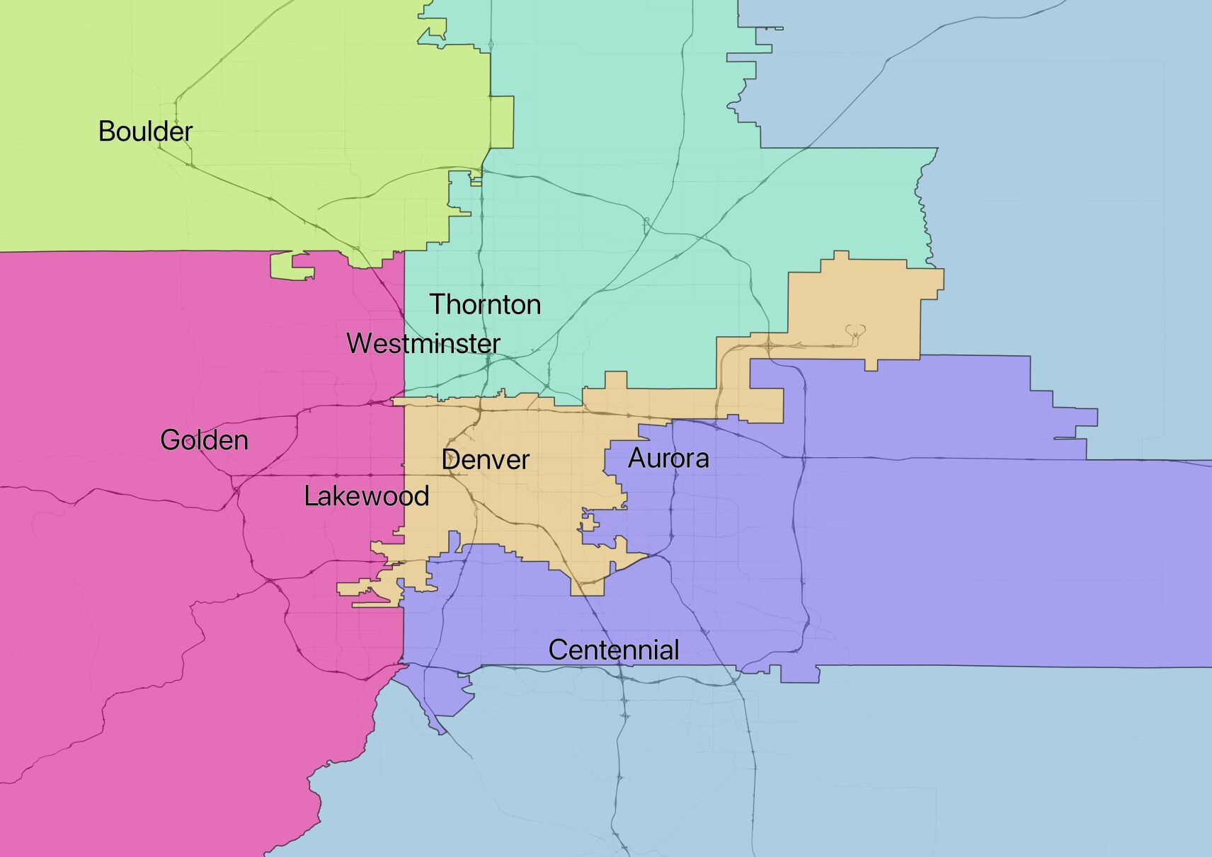 New draft congressional district map